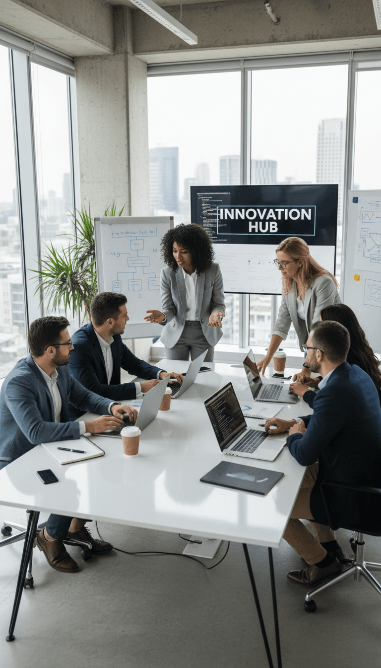 IT consulting team collaboration